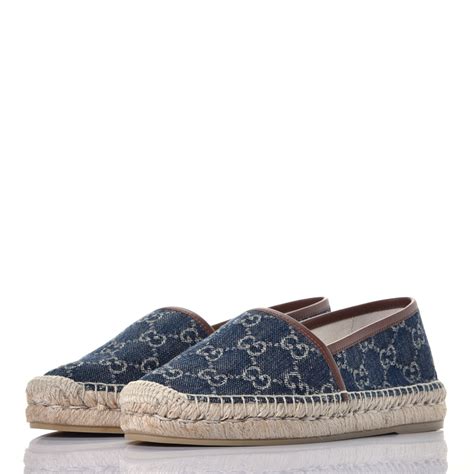 espadrillas di gucci|gucci espadrilles denim.